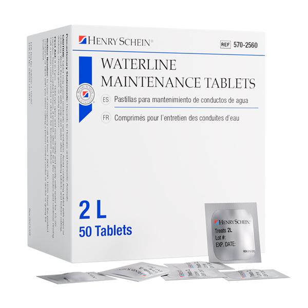 Waterline Cleaning Tablets 2 Liter 50 / Box 50/Bx