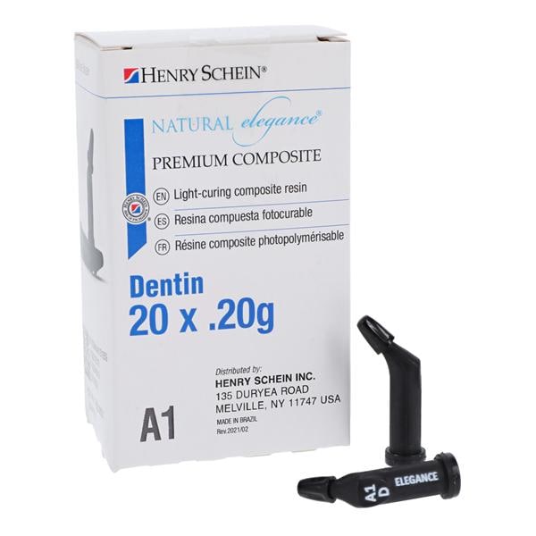Natural Elegance Premium Universal Composite DA1 Dentin Capsule Refill 20/Bx