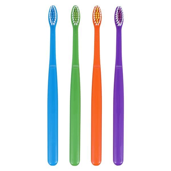 Acclean Toothbrush Youth 28 Tuft Diamond Compact 4 Colors 72/Bx