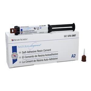 Resin Cement Resin-Based Automix Permanent Cement A2 Syringe Kit Ea