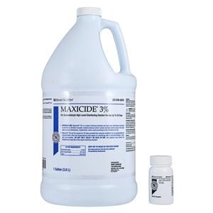 MaxiCide Instrument Disinfectant 3% Glutaraldehyde 1 Gallon Gal/Bt