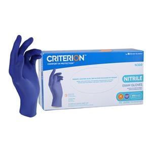 Criterion N300 Nitrile Gloves Medium Electric Blue Non-Sterile