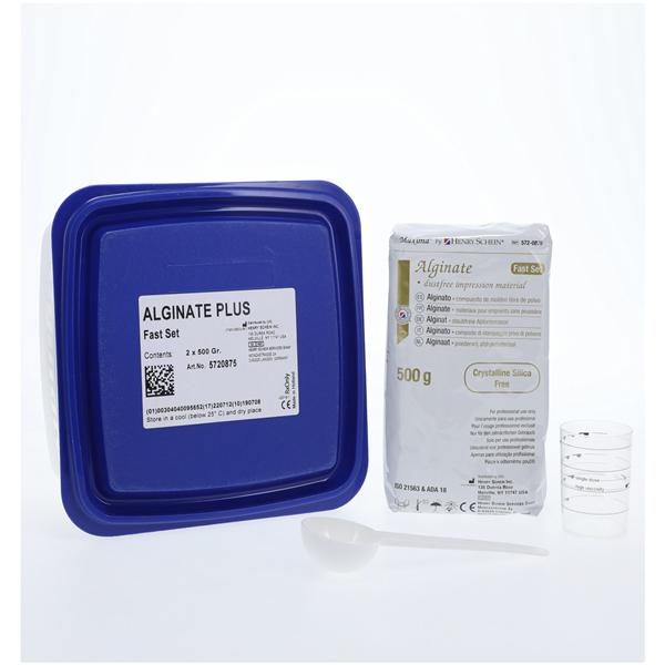 Maxima Alginate Plus Dust Free Alginate 500 Gm Introductory Kit Fast Set Ea