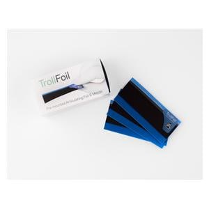 TrollFoil Articulating Foil Strips Blue Premounted Strips 100/Bx