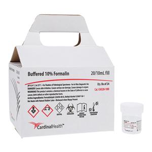 Handi Pack Formalin Container Neutral Buffered 10% 20mL 192/Ca
