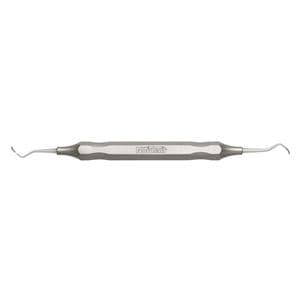 Curette Columbia Double End Size 13/14 DuraLite Hex Stainless Steel Ea
