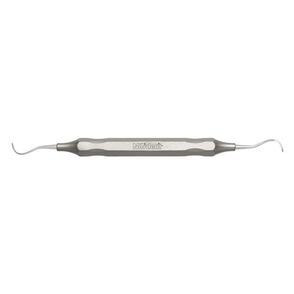 Universal Curette McCall Double End Size 17/18 DuraLite Hex Stainless Steel Ea