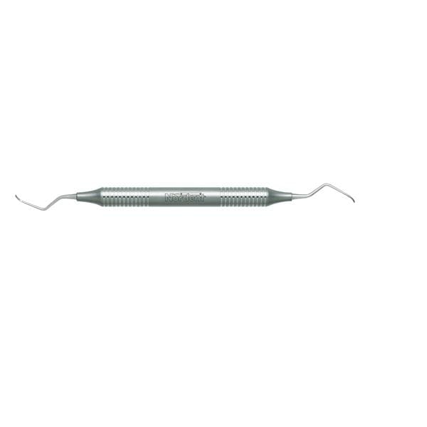 Universal Curette Barnhart Double End Size 1/2 DuraLite Round Stainless Steel Ea