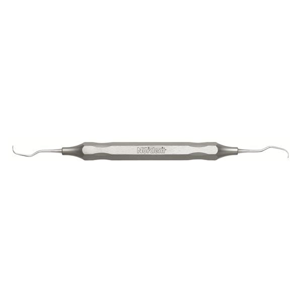 Curette Gracey Double End Size 1/2 DuraLite Hex Stainless Steel Ea