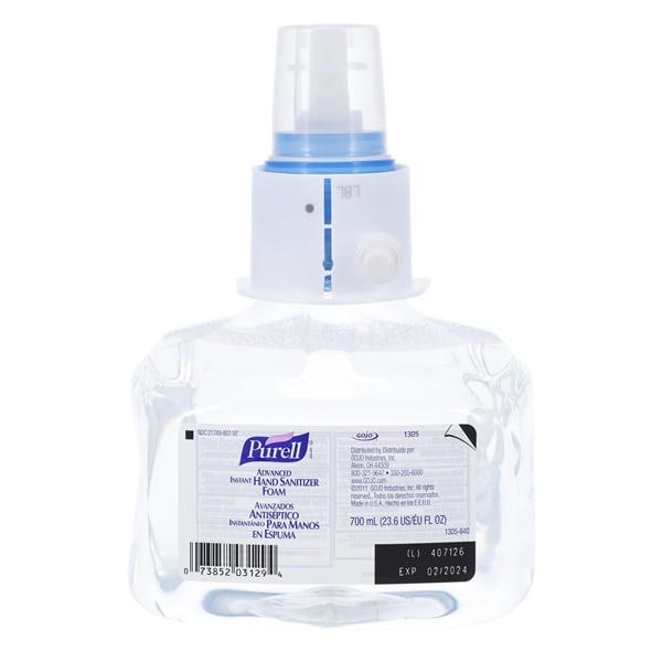 Purell Advanced Foam Sanitizer 700 mL Refill Ea