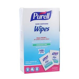 Purell Wipes Sanitizer 100/Bx