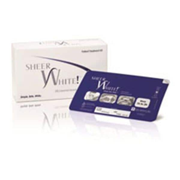 Sheer White At Home Whitening Strips Bulk Kit 20% ...