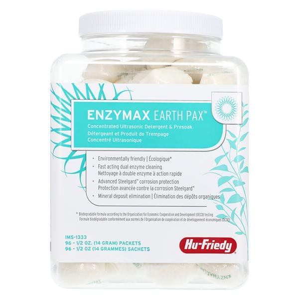 Enzymax Earth Pax Concentrated Powder Detergent Presoak 96/Bx