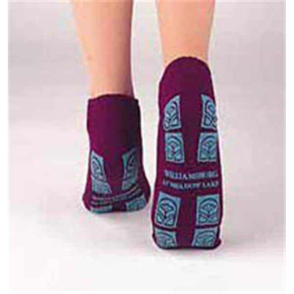 Pillow Paws Patient Slippers 100% Polyester Royal Blue X-Large Reusable 48Pr/Ca