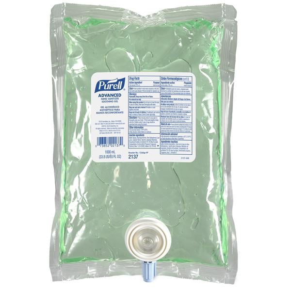 Purell Gel Sanitizer 1000 mL Refill 8/Ca