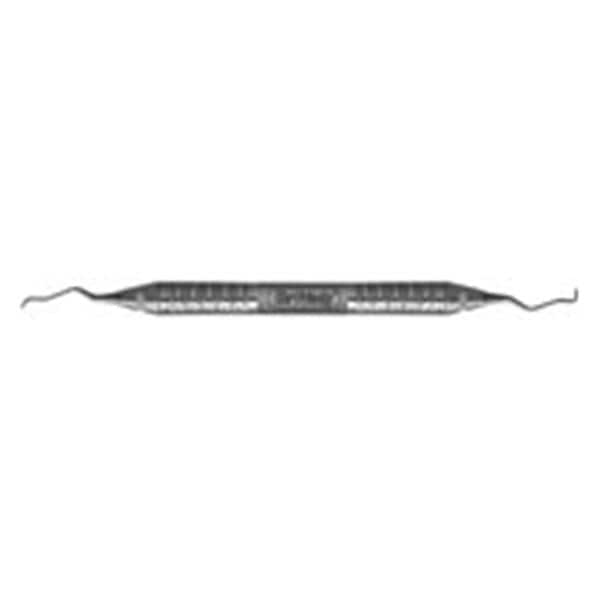 Curette Turgeon Modified Double End Size 11/12 #6 Satin Steel Immunity Steel Ea