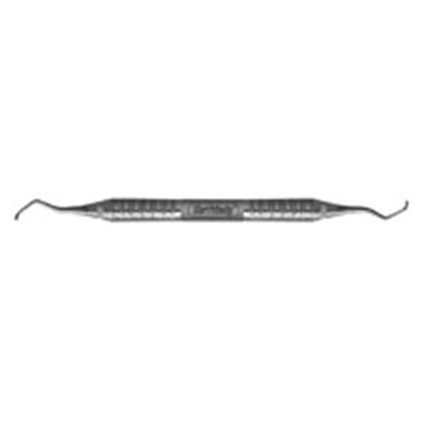 Curette DeMarco Double End Size 2 #6 Satin Steel Immunity Steel Ea