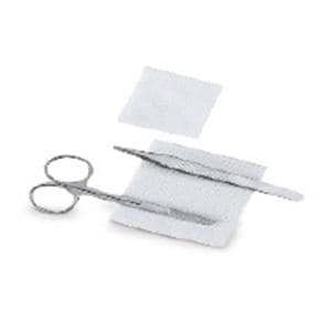 Tray Suture Removal With Iris Scissors/Adson Forceps LF Ea, 50 EA/CA