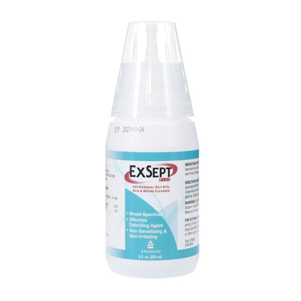 Exsept Plus Solution Disinfectant Sod Hypochl 0.11% / Sod Chl 1.7% 250 250mL/Bt