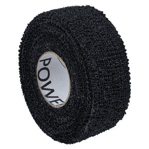 PowerFlex Athletic Tape Elastic 1"x6yd Black Non-Sterile 48/Ca