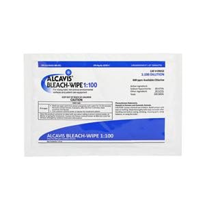 Disinfectant Surface Wipe Alcavis Doubles Individually Packaged 50/Bx, 8 BX/CA