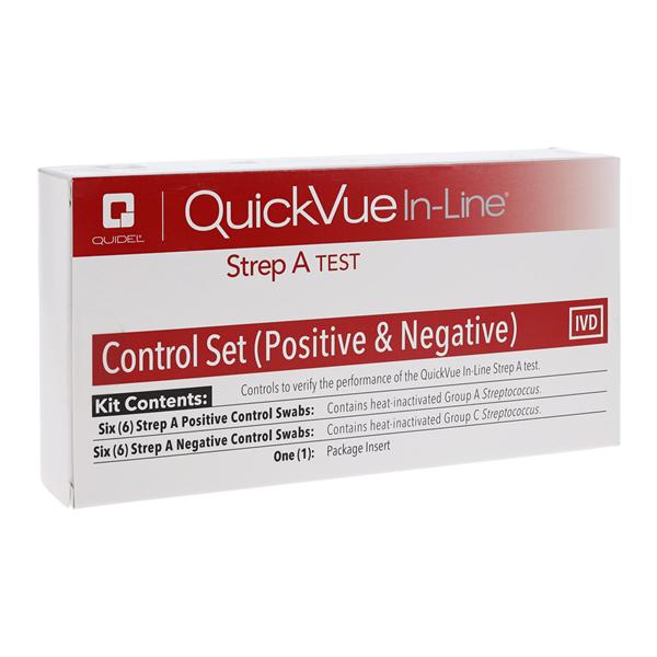 Quickvue In-Line Strep A Positive/Negative Control Swab 12/ST