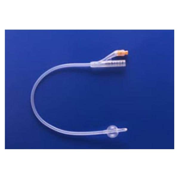 Catheter Foley 24Fr 5cc Straight Tip 100% Silicone 2-Way 16" Ea, 10 EA/CA