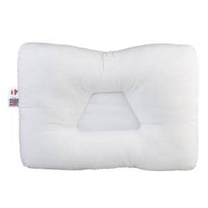Support Pillow 22 in x 15 in Anti-Microbial Fiber White Reusable Ea