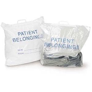 Patient Bag White/Blue 28x32x4