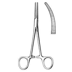 Crile Forcep Curved Ea