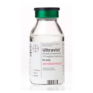 Ultravist Injection 370mg/mL SDV 100mL 10/Ca