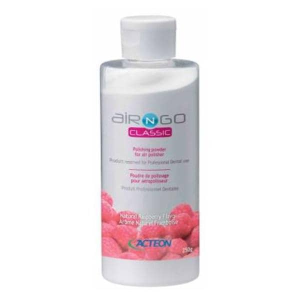 Air N Go Classic Air Polishing Powder 250 Gm Bottle Raspberry 4/Bx