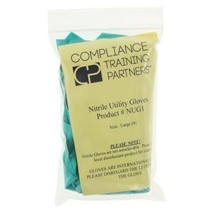 Nitrile Utility Gloves Large Green