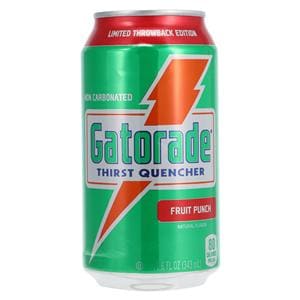 Gatorade Sports Beverage Fruit Punch 11.6oz Can 24/Ca