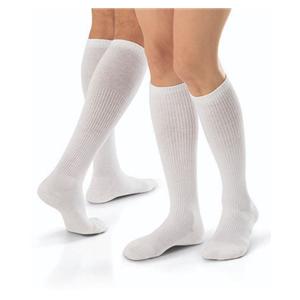 Jobst Sensifoot Compression Diabetic Socks Knee High Small Unisex White