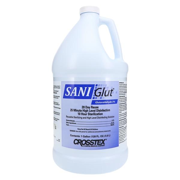 Sani Glut Solution Disinfectant 3% Glutaraldehyde 1 Gallon Ea