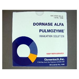 Pulmozyme Inhalation Solution 5mg Ampule 2.5mL 30/Cr