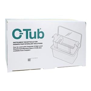 C-Tub Instrument Receptacle Transparent Ea