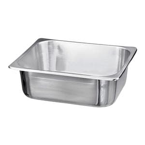 Tech-Med Instrument Tray 12.5x10.25x4" Stainless Steel Non-Sterile Reusable Ea