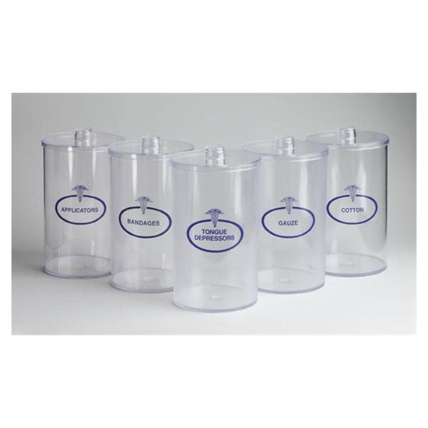 Sundry Jar Plastic Clear 0.5gal
