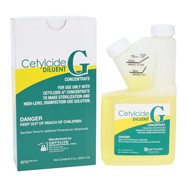 Cetylcide-G Solution Diluent Iso Alc/Propy Glyc/Sod Nit 8 oz Ea