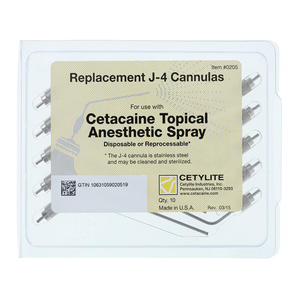 Cetylite Cannulas Topical Anesthetic Spray 10/Pk
