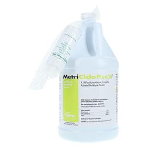 MetriCide Plus 30 Extra Strength Disinfectant 3.4% Gltrldhyd 4 Gallon Gal/Bt
