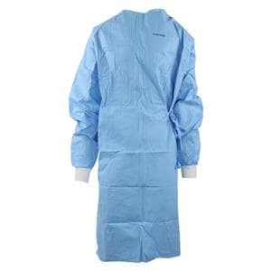 Aero Surgical Gown AAMI Level 3 Breathable Mat Standard / Small / Medium Blue Ea
