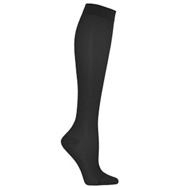 Dr. Scholls Sheer Compression Socks Crew Length Medium Women Black