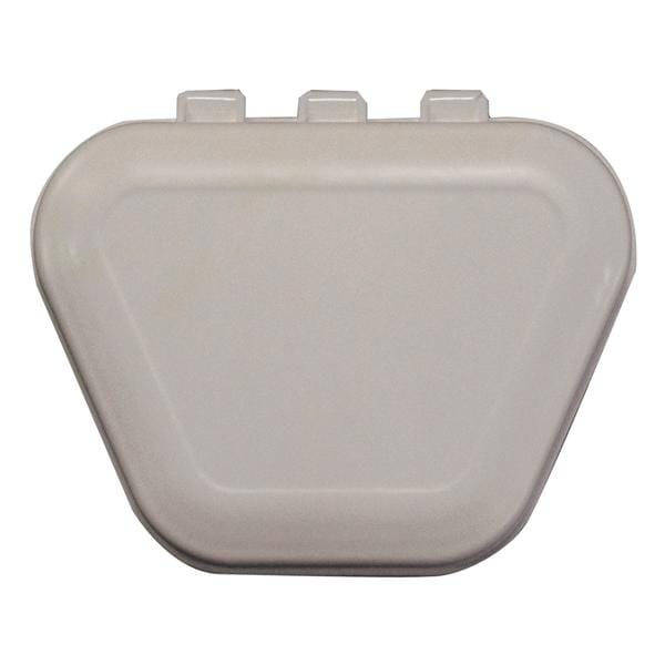 Imprinted Nonvented Denture Box 4 3/8 in x 3 3/8 in x 2 in White 24/Bg