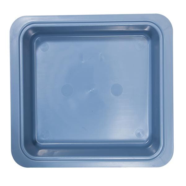 Flat Procedure Tub Only Size Blue Plastic Ea