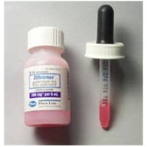 Zithromax Oral Suspension 200mg/5mL 900mg Cherry Bottle 22.5ml