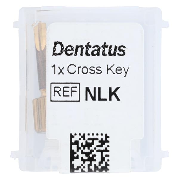 Dentatus Post Key Cross Metal Ea