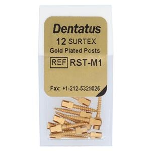 Surtex Posts Gold Plated Refill Medium M1 1.05 mm 12/Bx